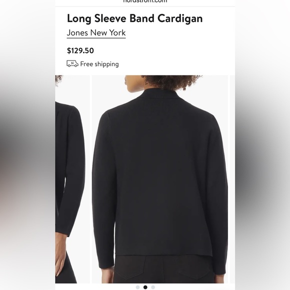 Jones New York Signature Military Cardigan NWT - Picture 3 of 15